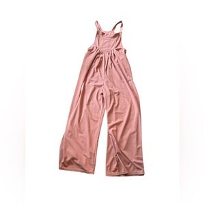 Brand new pink HALARA overalls-waffle, size medium